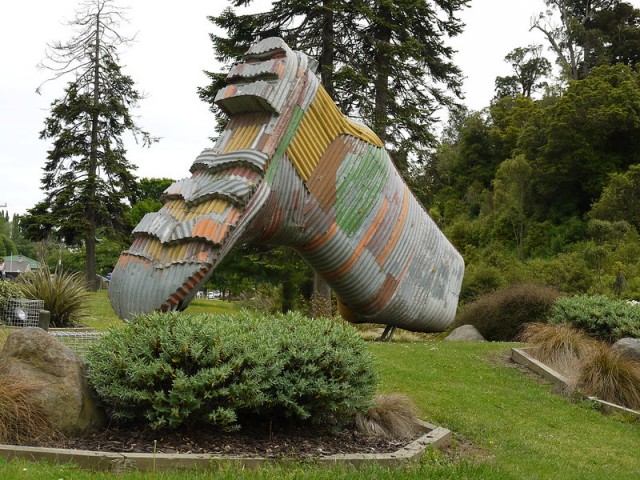 Taihape Corrugated Iron Gumboot